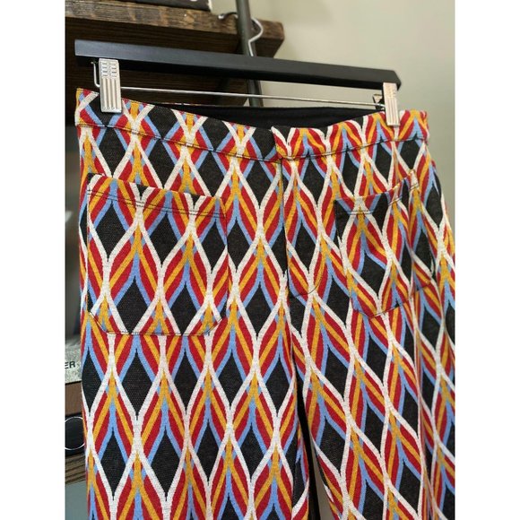 Free People Hip Hugging Jaquard Flares 2 - Picture 5 of 7